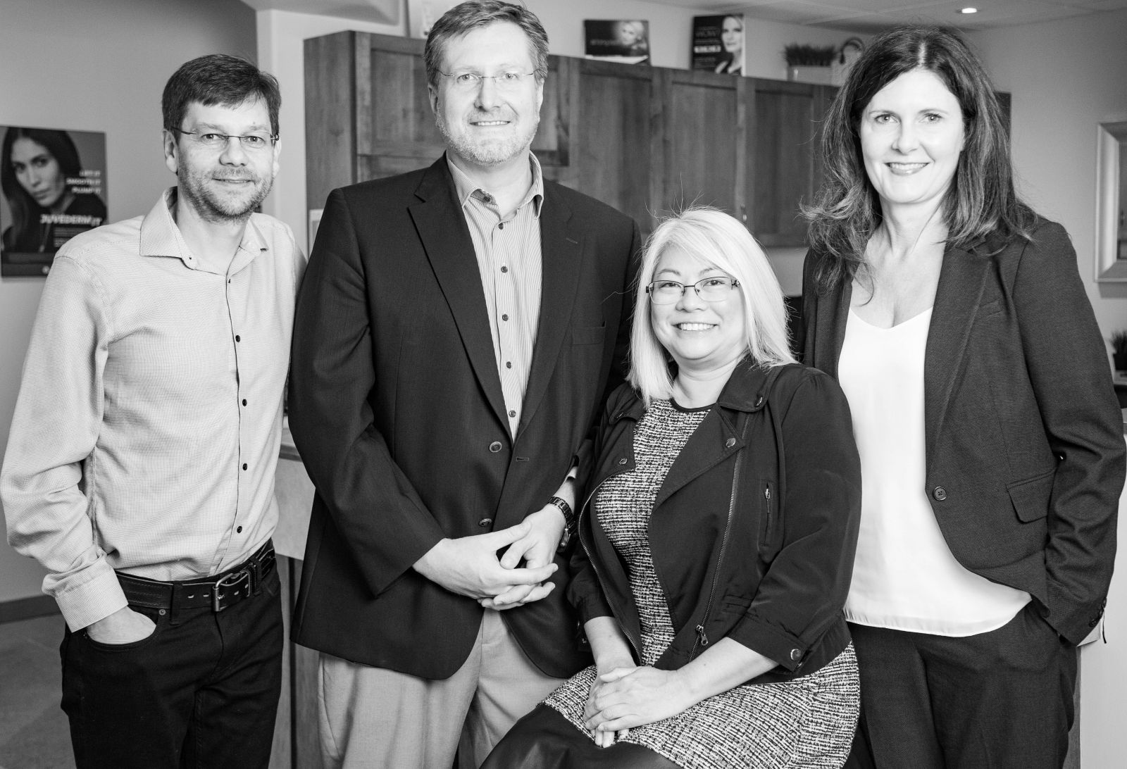 Faces of Medical Aesthetics Dr. Marcy Craddock, Dr. Carl Peters, Dr